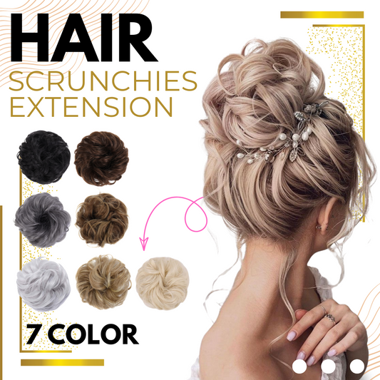 Messy Buns Hair Extension Scrunchies 🇨🇦 Made in Canada